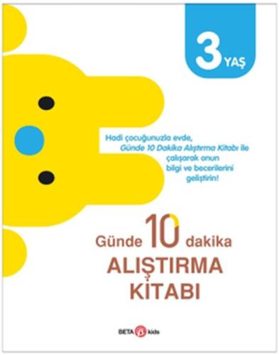 Günde 10 Dakika Alıştırma Kitabı 3 Yaş | Kitap Ambarı