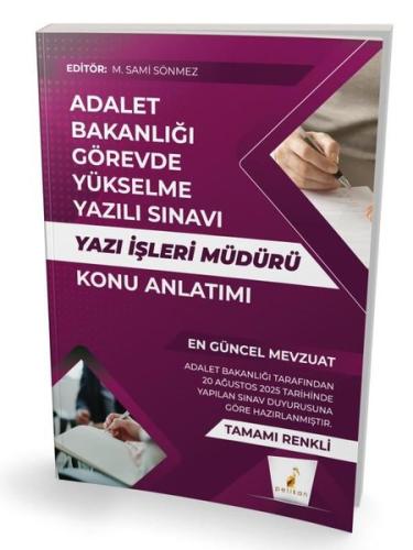 GYS Adalet Bakanlığı Görevde Yükselme Yazılı Sınavı Yazı İşleri Müdürü
