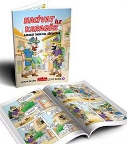 Hacivat İle Karagöz - Karagöz İngilizce Öğreniyor | Kitap Ambarı