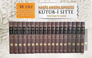 Hadis Ansiklopedisi Kütüb-i Sitte - 18 Cilt Takım (Ciltli) | Kitap Amb