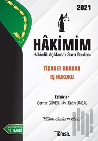 Hakimim Ticaret Hukuku İş Hukuku Hakimlik Açıklamalı Soru Bankası 2021