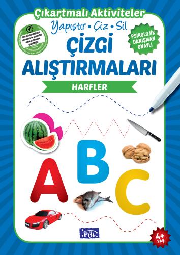 Çizgi Alıştırmaları - Harfler | Kitap Ambarı