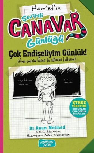 Harriet'ın Sevimli Canavar Günlüğü - Çok Endişeliyim Günlük | Kitap Am