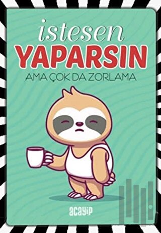 Havalı Tembel Hayvan Defter - Havalı Defterler | Kitap Ambarı