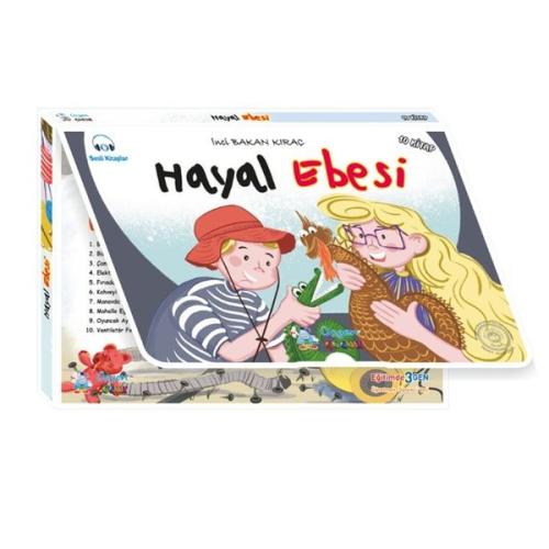 Hayal Ebesi Seti - 10 Kitap Takım - Kutulu 16 Sayfa (10 Kitaplı Okuma 