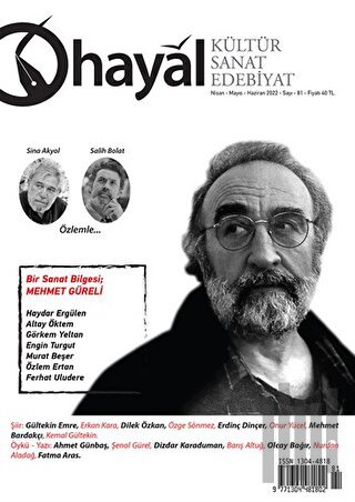 Hayal Kültür Sanat Edebiyat Dergisi Sayı: 81 | Kitap Ambarı
