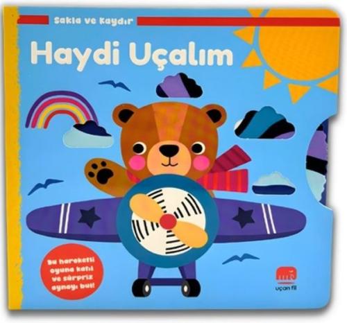 Haydi Uçalım - Sakla ve Kaydır (Ciltli) | Kitap Ambarı
