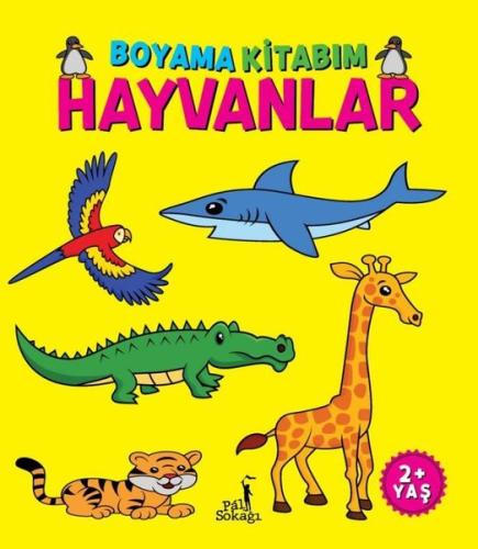 Hayvanlar - Boyama Kitabım 2+ Yaş