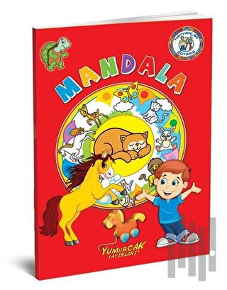 Hayvanlar Boyama - Mandala | Kitap Ambarı