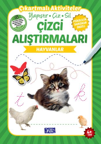 Hayvanlar - Çizgi Alıştırmaları | Kitap Ambarı