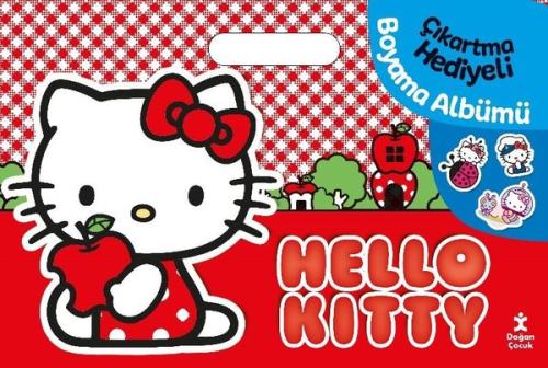 Hello Kitty - Çıkartma Hediyeli Boyama Albümü | Kitap Ambarı