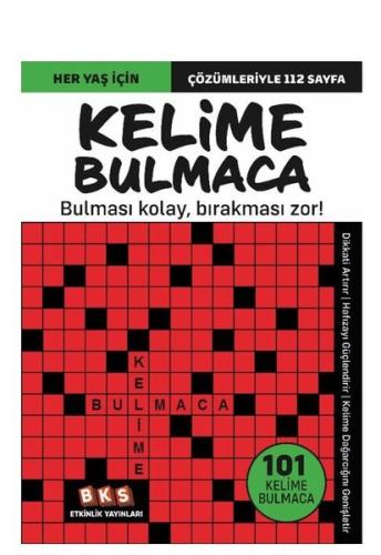 Her Yaş İçin Kelime Bulmaca | Kitap Ambarı