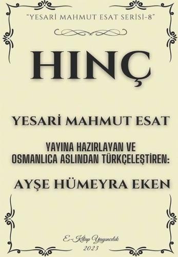 Hınç | Kitap Ambarı
