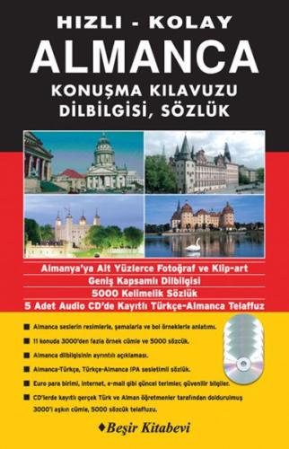 Hızlı Kolay Almanca Konuşma Kılavuzun Dilbilgisi Sözlük Karekod'lu | K
