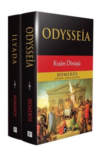 Homeros İlyada ve Odysseia Seti - 2 Kitap Takım | Kitap Ambarı