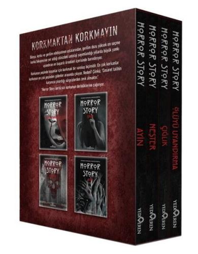 Horror Story Seti - Kutulu - 4 Kitap Takım | Kitap Ambarı