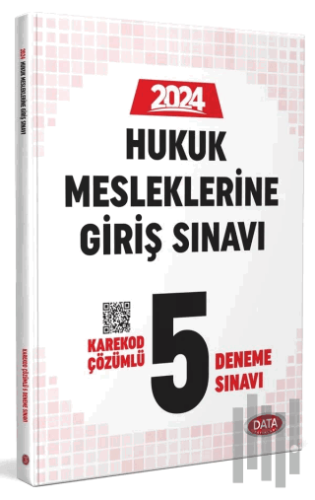 Hukuk Mesleklerine Giriş Sınavı 5 Deneme Sınavı - Karekod Çözümlü