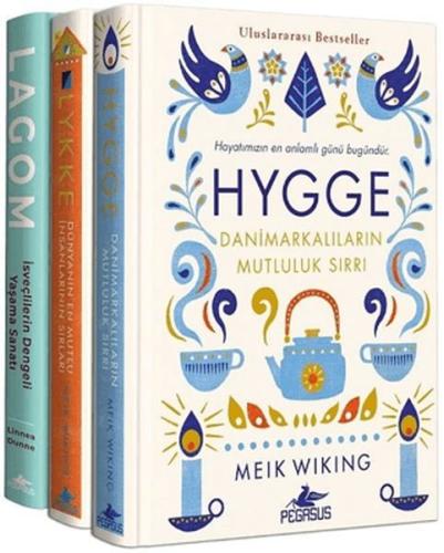 Hygge - Lykke - Lagom Set (3 Kitap Takım) | Kitap Ambarı