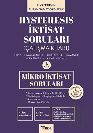 Hysteresis İktisat Soruları Cilt 1 - Mikro İktisat