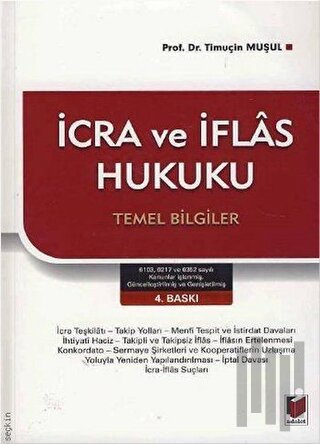 İcra ve İflas Hukuku Temel Bilgiler
