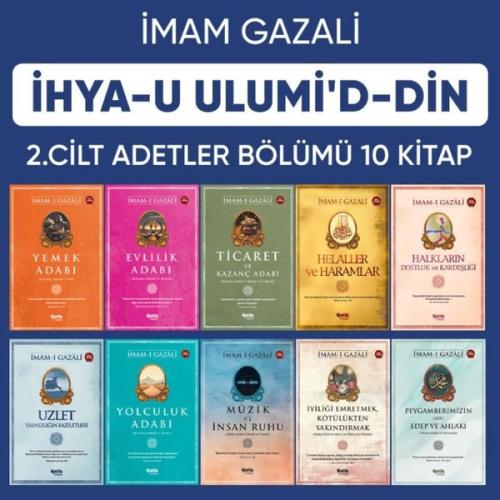 İhya-u Ulumiddin 2. Cilt Adetler Bölümü Serisi Seti - 10 Kitap Takım |