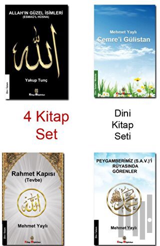 İki Yazar Dini Kitap Seti (4 Kitap) | Kitap Ambarı