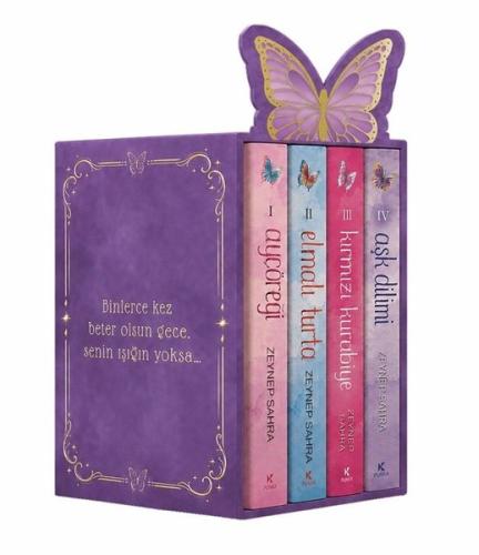 İlk Aşk Serisi Kenar Boyamalı Kutulu Set (Ciltli)