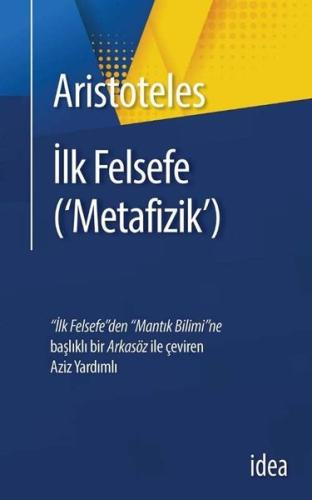 İlk Felsefe-Metafizik | Kitap Ambarı