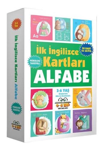 İlk İngilizce Kartları Alfabe 3-6 Yaş