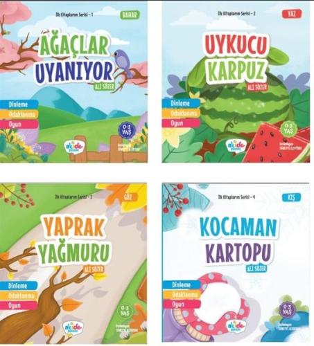 İlk Kitaplarım Serisi Seti - 4 Kitap Takım | Kitap Ambarı