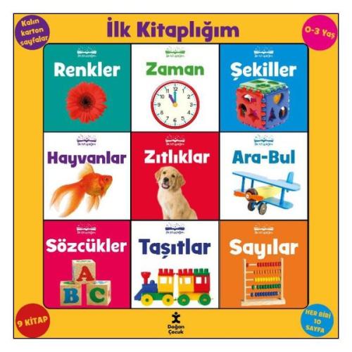 İlk Kitaplığım Seti - 9 Kitap Takım (Ciltli)