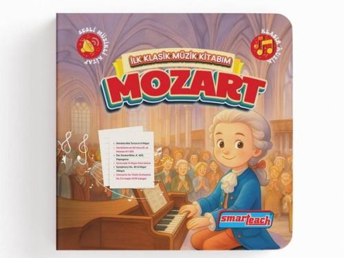 İlk Klasik Müzik Kitabım - Mozart - Sesli Kitap (Ciltli) | Kitap Ambar