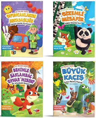 İlk Okuma Serisi Etkileşimli Hikaye Kitabı 4’lü Set