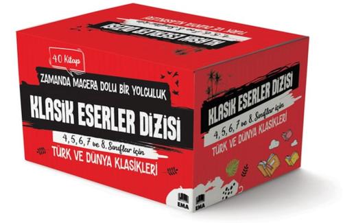 İlköğretim 100 Temel Eser (40 Kitap Takım) | Kitap Ambarı