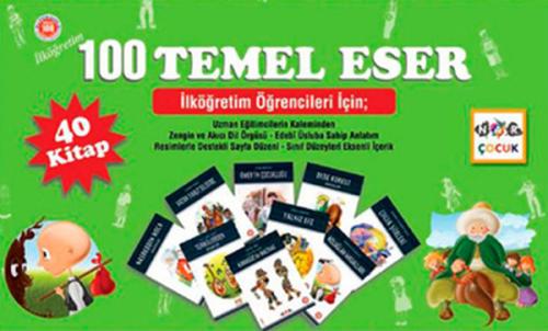 İlköğretim 100 Temel Eser Seti-40 Kitap | Kitap Ambarı