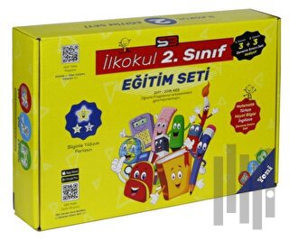 İlkokul 2. Sınıf Tüm Dersler Eğitim Seti (7 Kitap Takım)