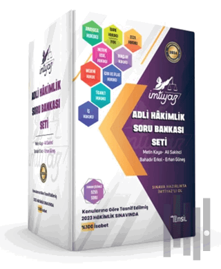 İmtiyaz Adli Hakimlik Soru Bankası Seti