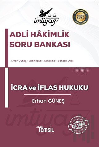 İmtiyaz Adli-İdari Hakimlik İcra ve İflas Hukuku Soru Bankası
