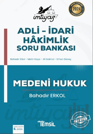 İmtiyaz Adli - İdari Hakimlik Soru Bankası Medeni Hukuk