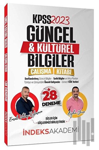 İndeks Akademi 2023 KPSS Güncel ve Kültürel Bilgiler Çalışma Kitabı (28 Deneme İlaveli)