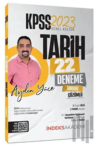 İndeks Akademi 2023 KPSS Tarih 22 Deneme Çözümlü