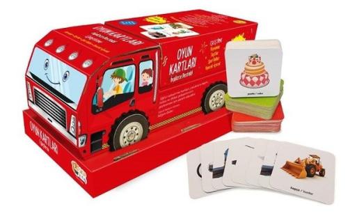 İngilizce Destekli Oyun Kartları-Eşleştirme Kamyon