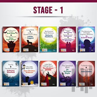İngilizce Hikaye Kitabı Seti Stage - 1 (10 Kitap) | Kitap Ambarı