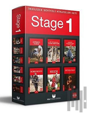 İngilizce Hikaye Seti Stage 1 (6 Kitap Takım) | Kitap Ambarı