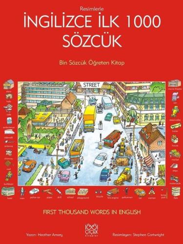 İngilizce İlk 1000 Sözcük - Bin Sözcük Öğreten Kitap