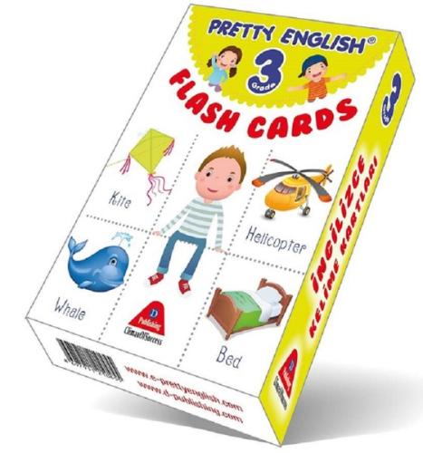 Pretty English Flash Cards 3 Grade | Kitap Ambarı