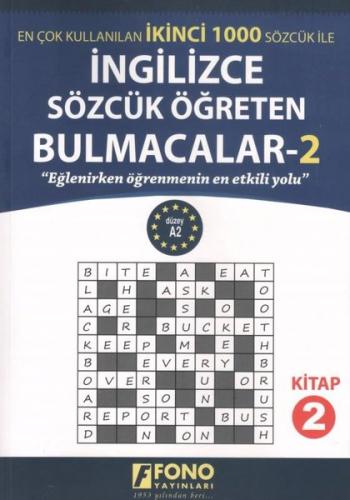 İngilizce Sözcük Öğreten Bulmacalar - 2