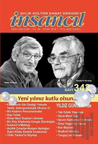İnsancıl Aylık Kültür Sanat Dergisi Sayı: 342 Ocak 2019