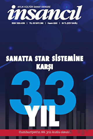 İnsancıl Aylık Kültür Sanat Dergisi Sayı: 388 Kasım 2022 | Kitap Ambar