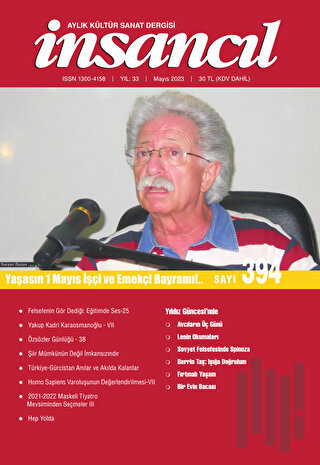 İnsancıl Aylık Kültür ve Sanat Dergisi Sayı: 394 Mayıs - 2023 | Kitap 